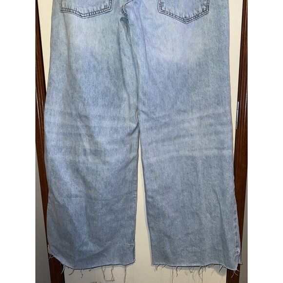 NWT Forever 21 High Rise Loose Fit Wide Leg Jeans Size 29 - Picture 10 of 16